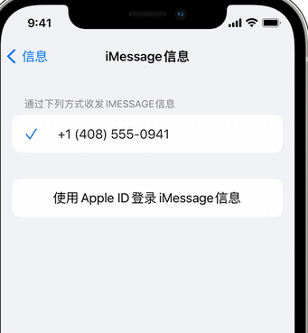 彭州apple维修iPhone上无法正常发送iMessage信息 