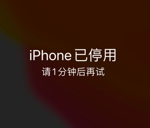 彭州苹果手机维修分享:iPhone 显示“不可用”或“已停用”怎么办？还能保留数据吗？ 