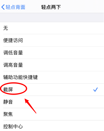 彭州苹果手机维修分享iPhone12如何启用双击截屏 